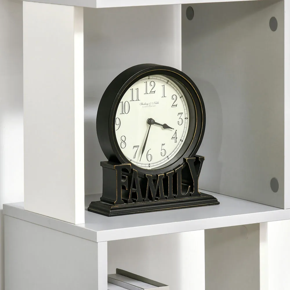 HOMCOM 5 Tier Bookshelf - Grey