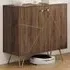 Kitchen Sideboard Storage Cabinet - Brown