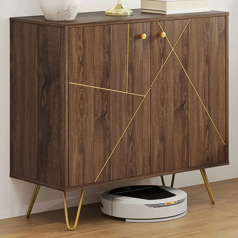 Kitchen Sideboard Storage Cabinet - Brown image