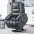 Lift Chair with Vibration Massage and Heat - Grey