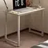 Metal Frame Computer Desk - White