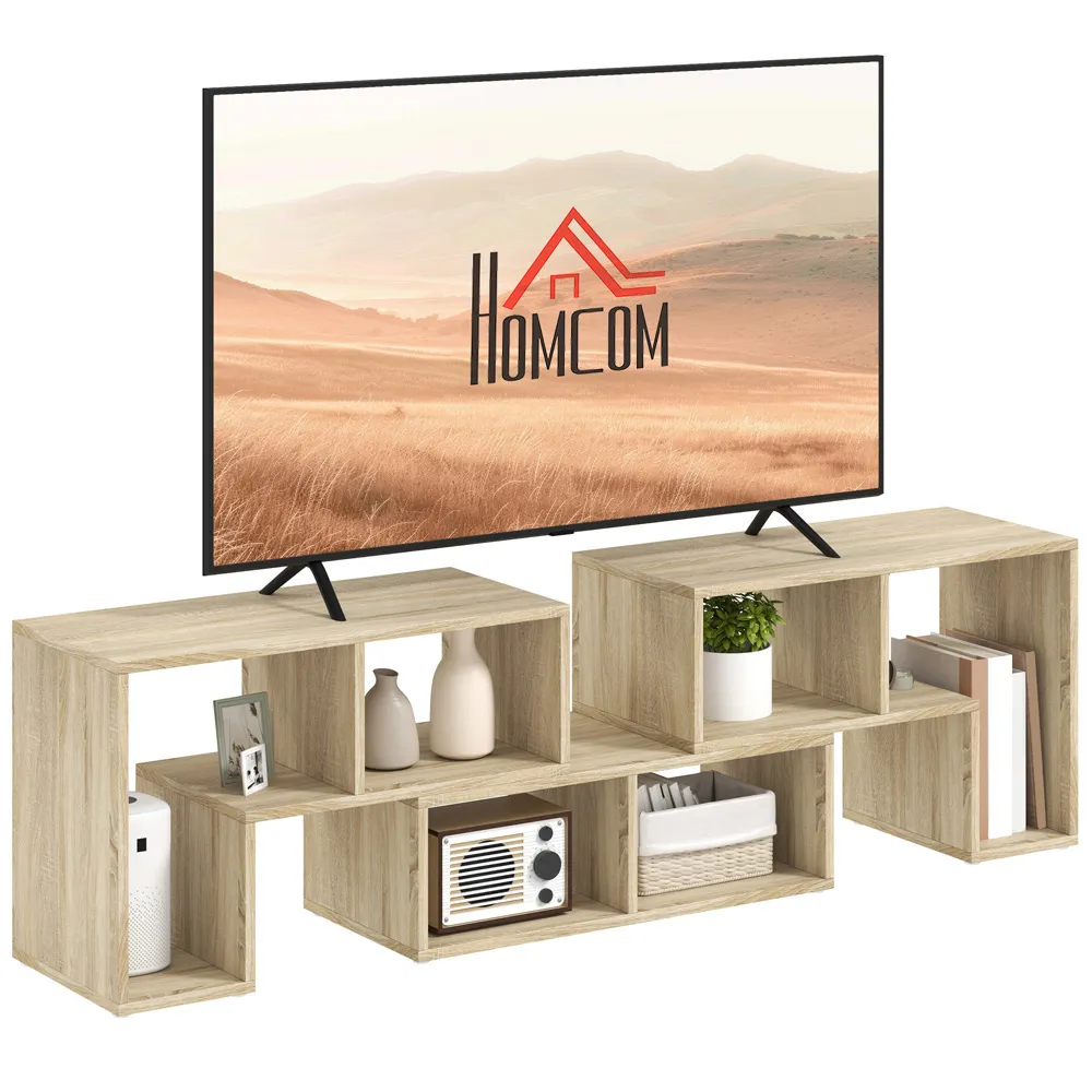 Modular TV Unit with Storage - Grey