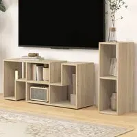 Modular TV Unit with Storage - Grey