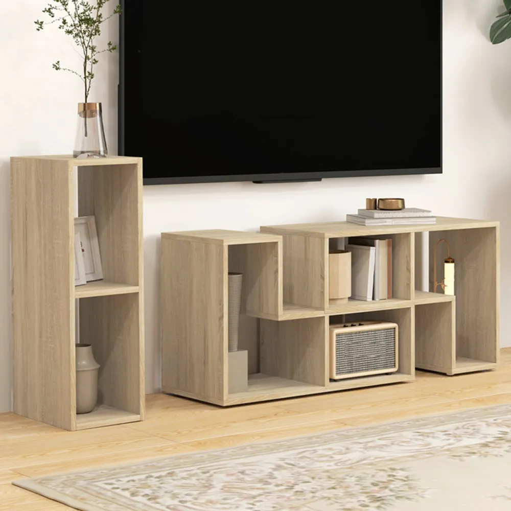 Modular TV Unit with Storage - Grey image