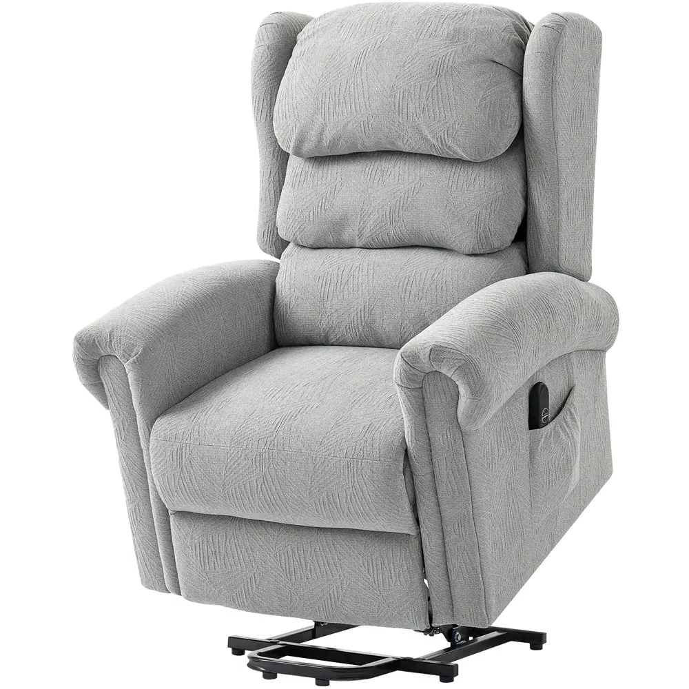 Power Lift Recliner Chair with Remote - Grey