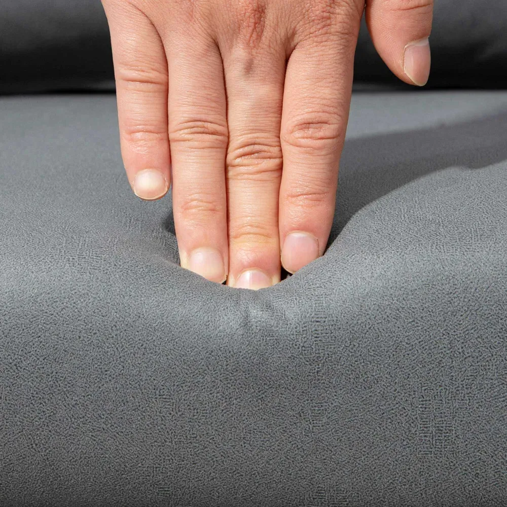 Swivel Accent Chair - Dark Grey, Microfibre