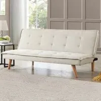 Ada Double Sleeper Sofa Bed with Click-Clack - Beige