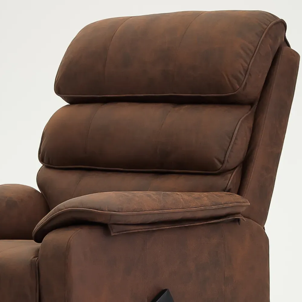 Blair Electric Recliner Chair with Lift - Brown