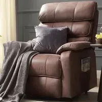 Blair Electric Recliner Chair with Lift - Brown