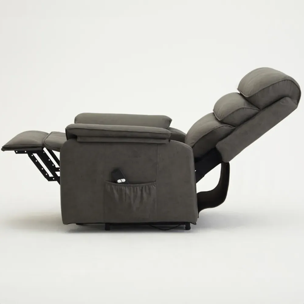 Blair Electric Recliner Chair with Lift - Dark Grey