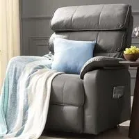 Blair Electric Recliner Chair with Lift - Dark Grey