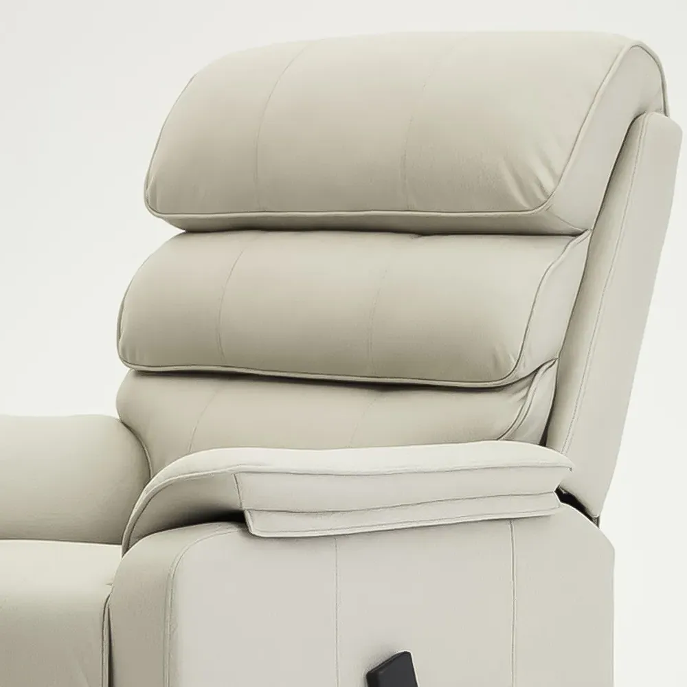 Blair Electric Recliner Chair with Lift - Light Grey