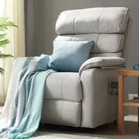 Blair Electric Recliner Chair with Lift - Light Grey