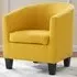 Canberra Tub Chair - Mustard