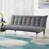 Chatham 2-Seater Sleeper Sofa Bed - Dark Grey