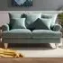 Churchill 2-Seater Sofa - Teal, Velvet