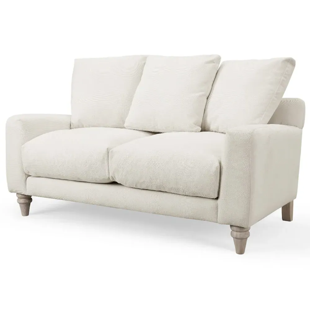 Covent 2-Seater Sofa - Ivory, Linen