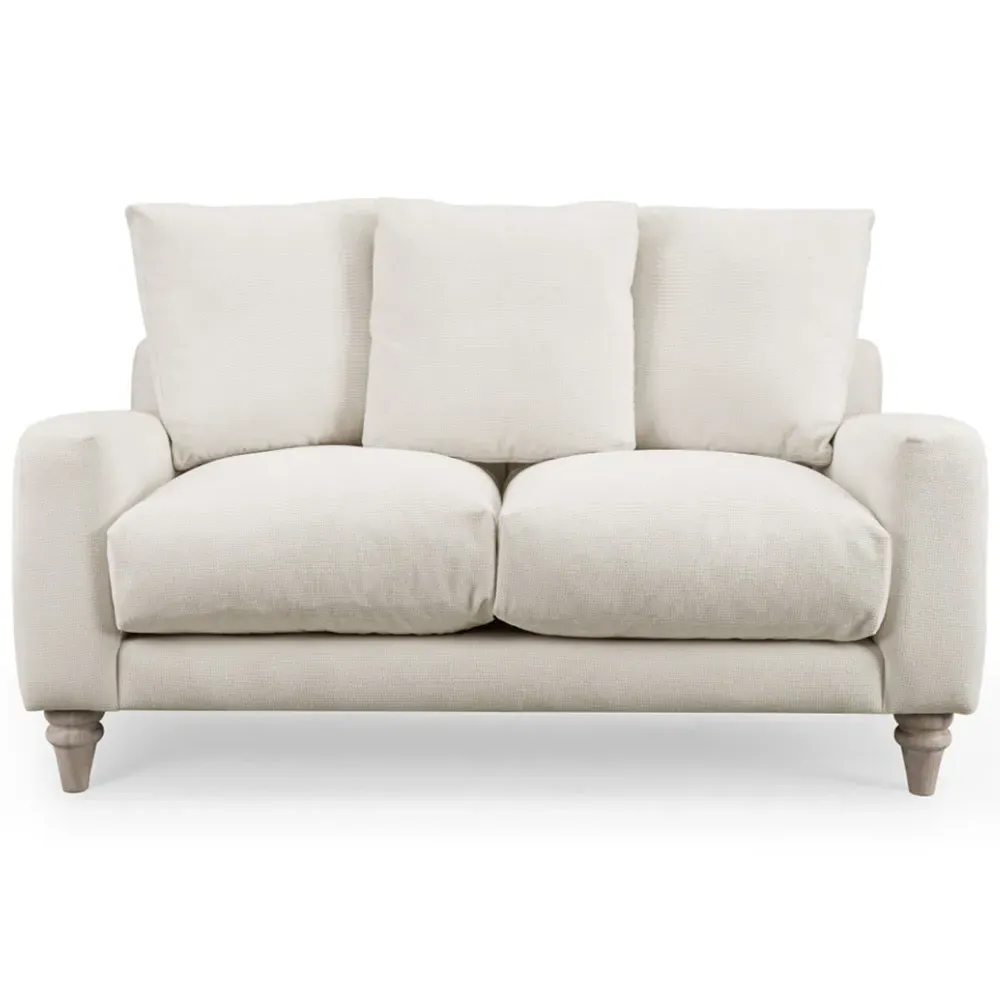 Covent 2-Seater Sofa - Ivory, Linen