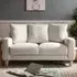 Covent 2-Seater Sofa - Ivory, Linen
