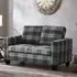 Dakota 2-Seater Sofa - Grey, Tartan Fabric