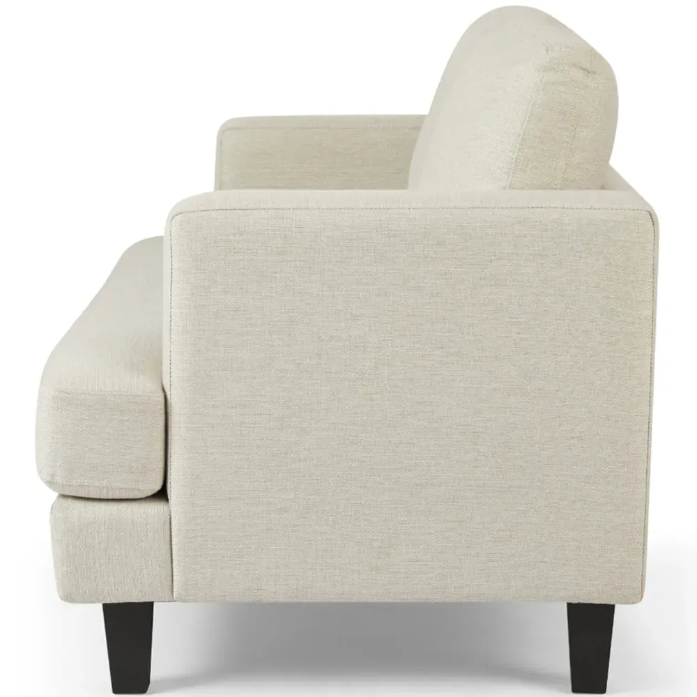 Dale 2-Seater Sofa - Beige, Linen