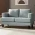 Dale 2-Seater Sofa - Pale Blue, Linen