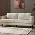 Dale 3-Seater Sofa - Beige, Linen