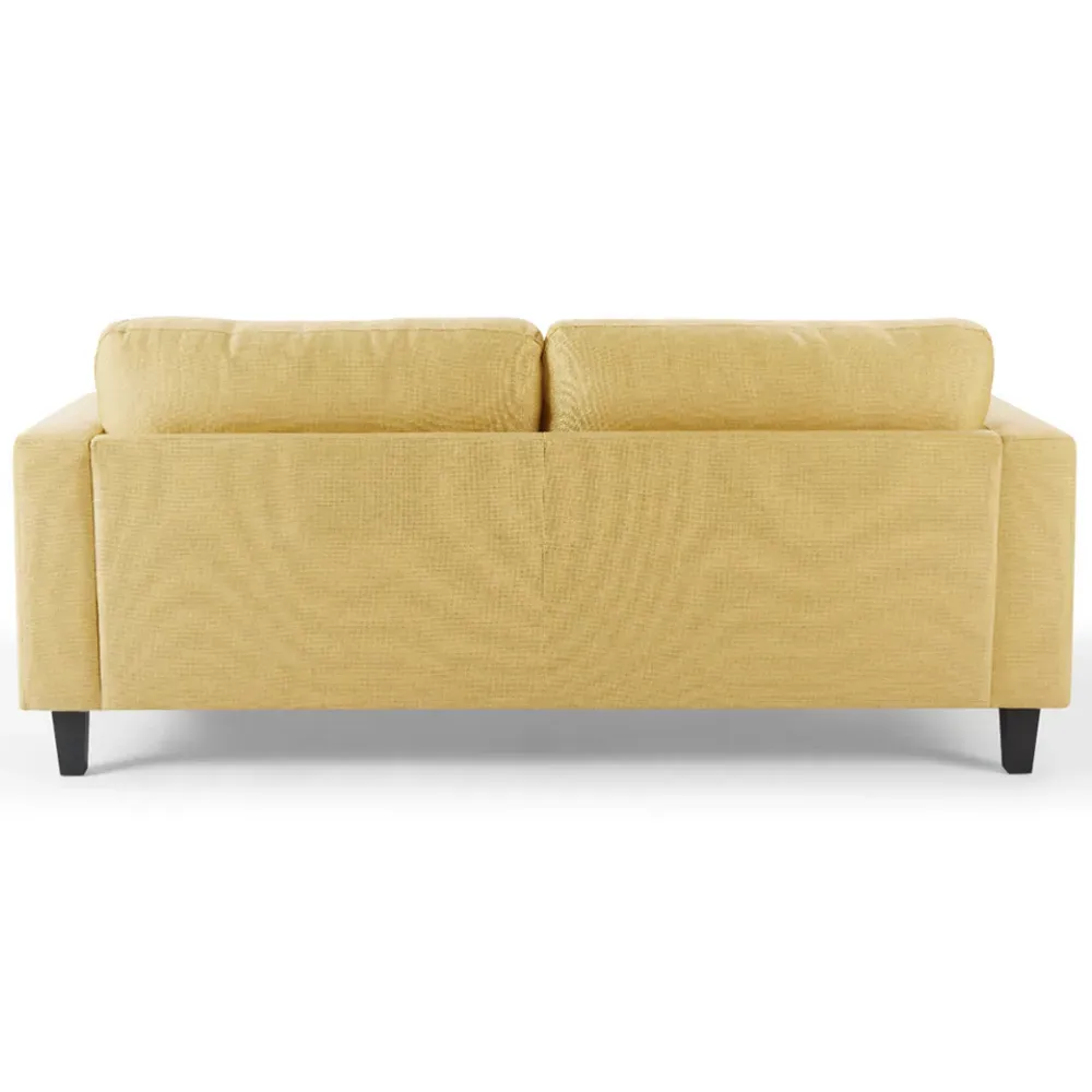 Dale 3-Seater Sofa - Mustard, Linen