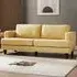 Dale 3-Seater Sofa - Mustard, Linen