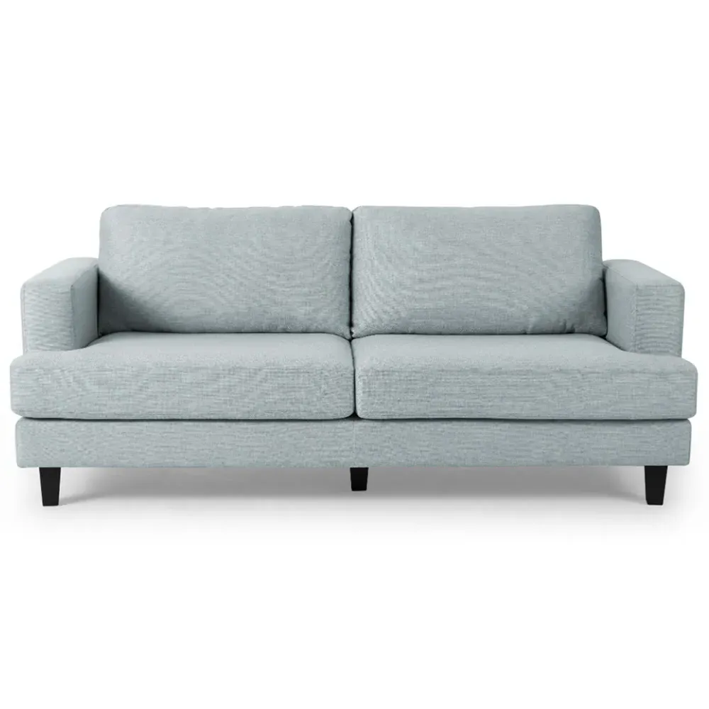 Dale 3-Seater Sofa - Pale Blue, Linen