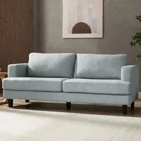 Dale 3-Seater Sofa - Pale Blue, Linen