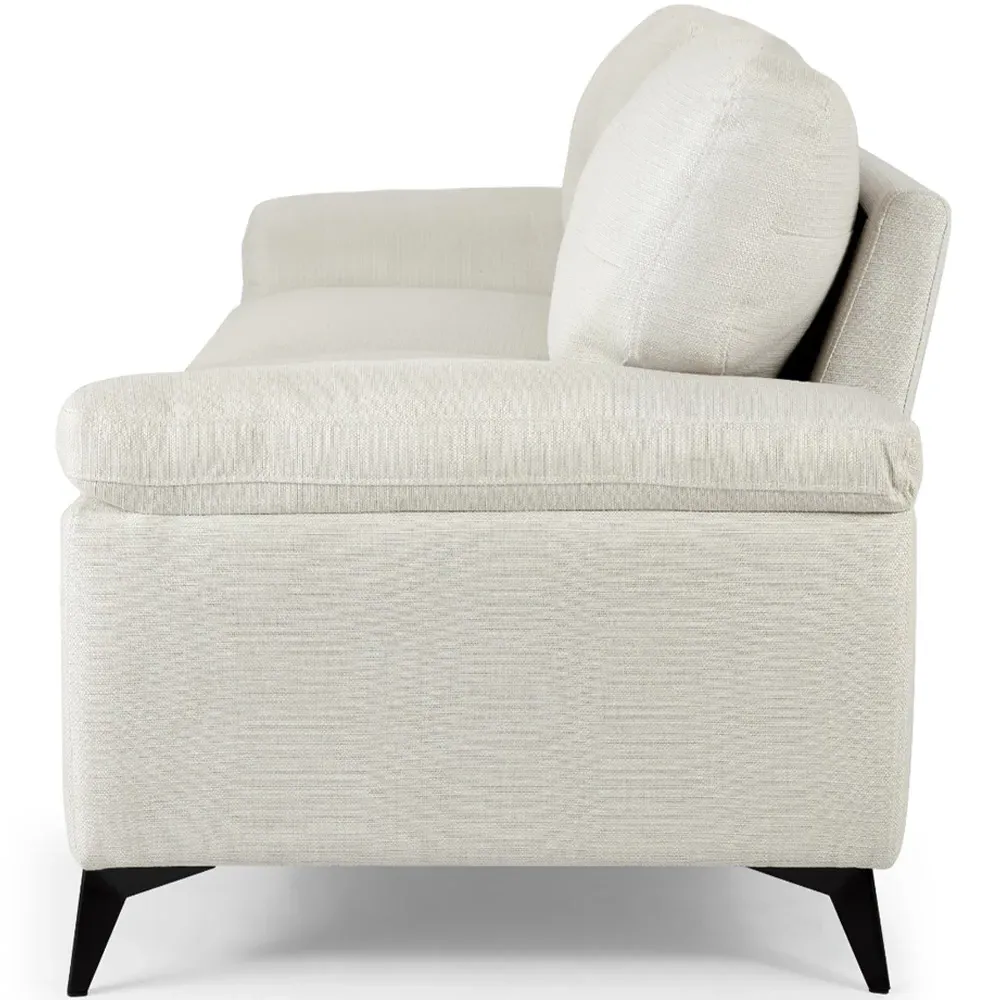 Dylan 3-Seater Sofa - Cream, Linen