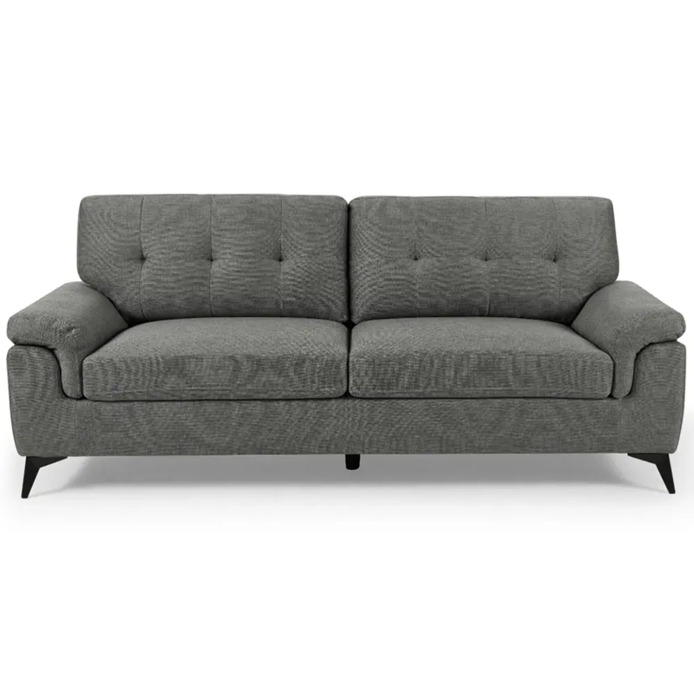 Dylan 3-Seater Sofa - Grey, Linen
