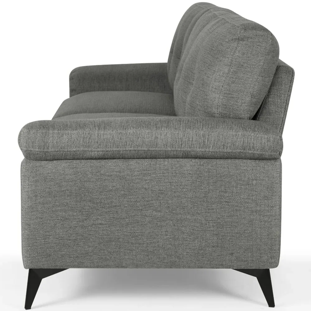 Dylan 3-Seater Sofa - Grey, Linen
