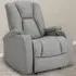 Hannah Single Seater Electric Recliner Sofa - Dark Grey