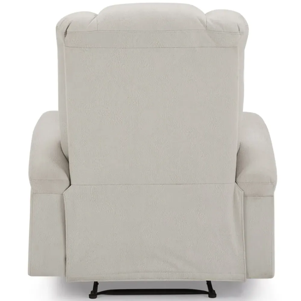 Hannah Single Seater Electric Recliner Sofa - Light Grey