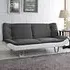 Hudson 2-Seater Sofa Bed with Click-Clack - Charcoal