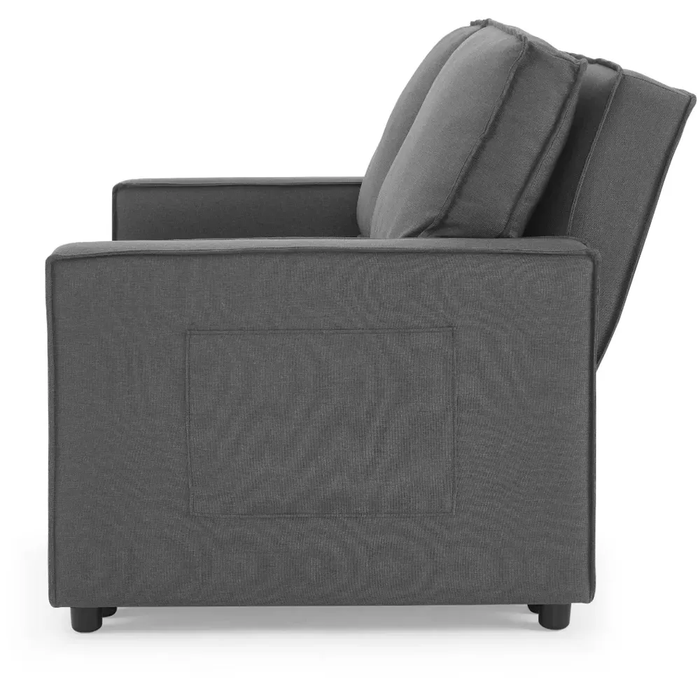 Hugo Small Double Pull Out Sofa Bed - Grey
