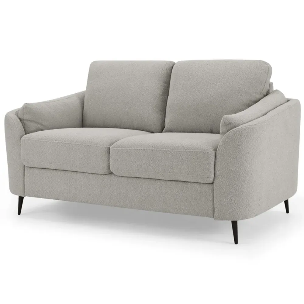 Jack 2-Seater Sofa - Light Grey, Boucle