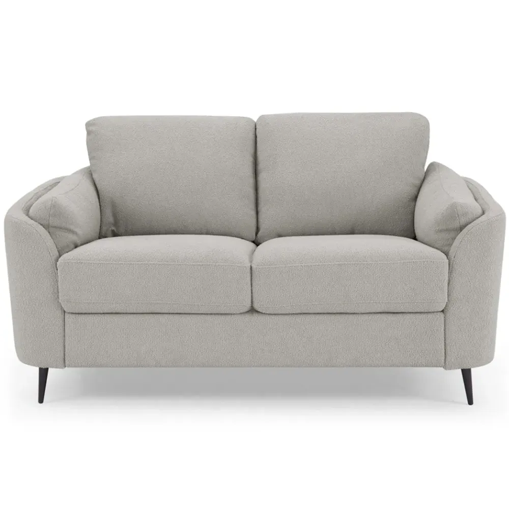 Jack 2-Seater Sofa - Light Grey, Boucle
