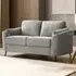 Jack 2-Seater Sofa - Light Grey, Boucle