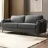 Jack 3-Seater Sofa - Dark Grey, Boucle