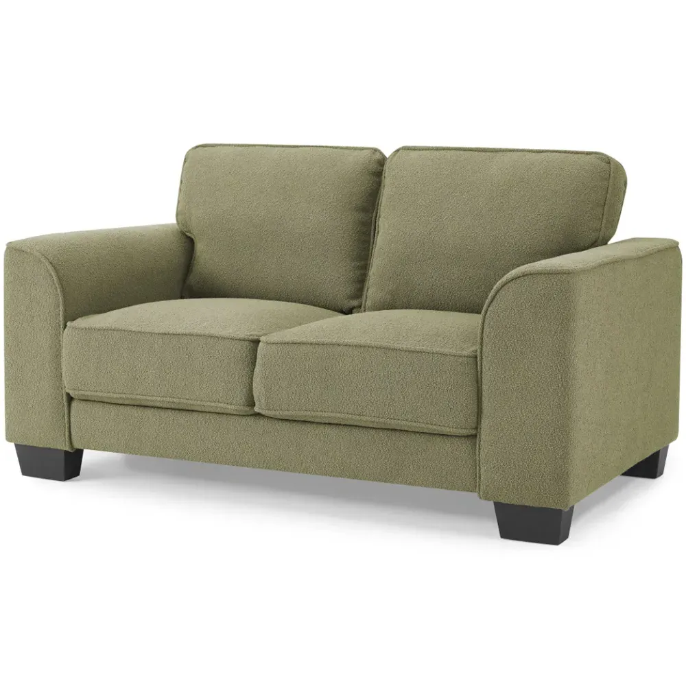 Jada 2-Seater Sofa - Green, Boucle