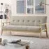 Langford 2-Seater Sofa Bed with Click-Clack - Cream