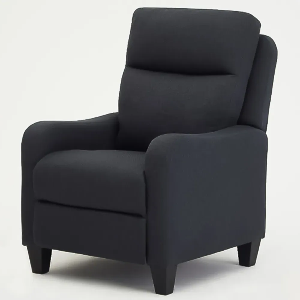 Lennox Recliner Chair with Manual Recline - Grey