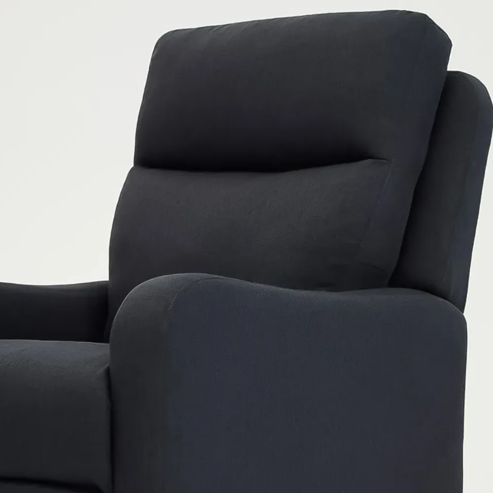 Lennox Recliner Chair with Manual Recline - Grey