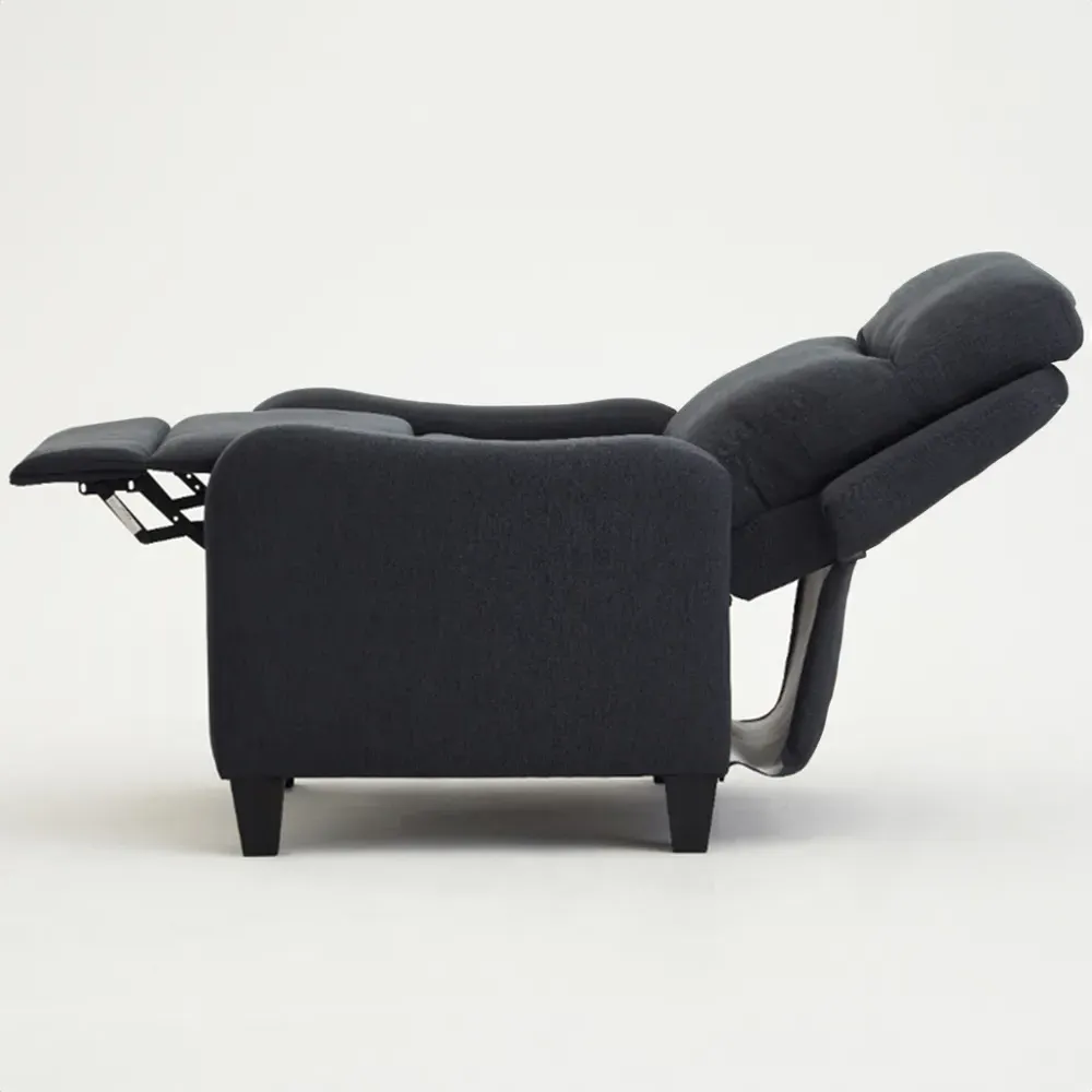 Lennox Recliner Chair with Manual Recline - Grey