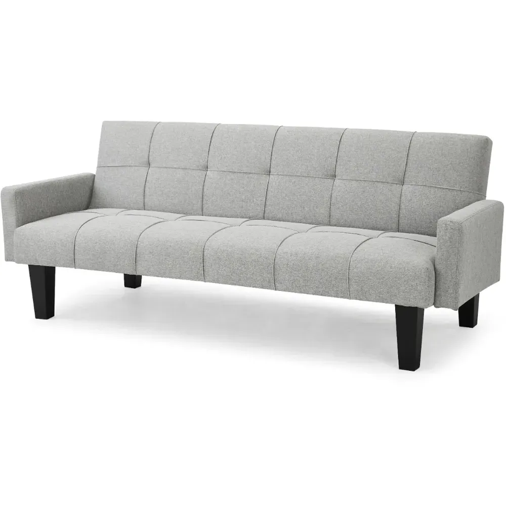 Levine Double Sleeper Sofa Bed with Click-Clack - Light Grey