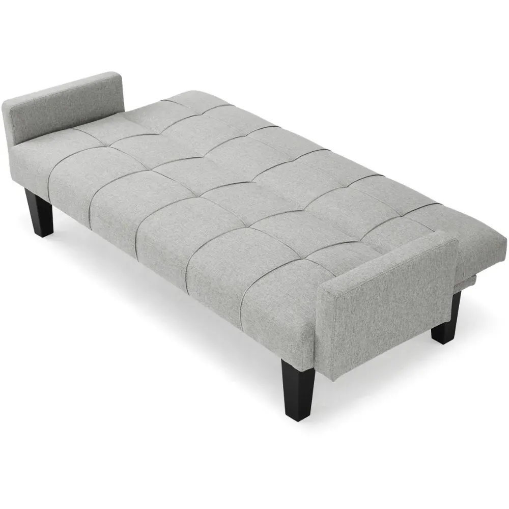 Levine Double Sleeper Sofa Bed with Click-Clack - Light Grey