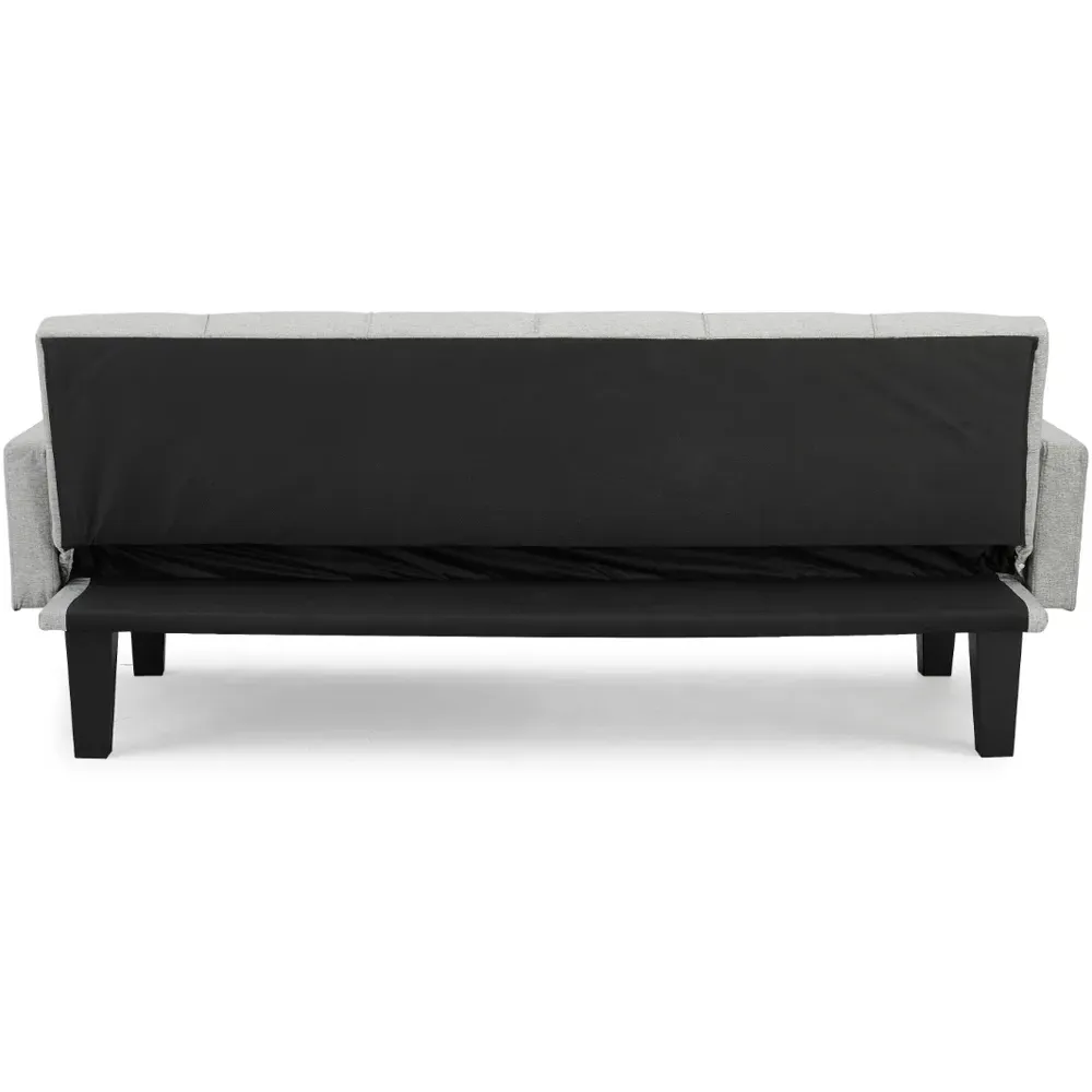 Levine Double Sleeper Sofa Bed with Click-Clack - Light Grey